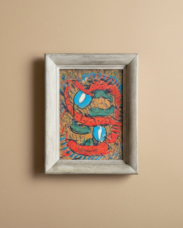 Framed Abstract By Piet Stenneberg