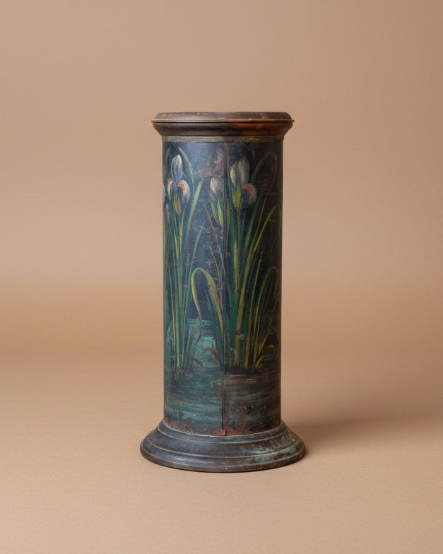 Painted Copper Umbrella Stand