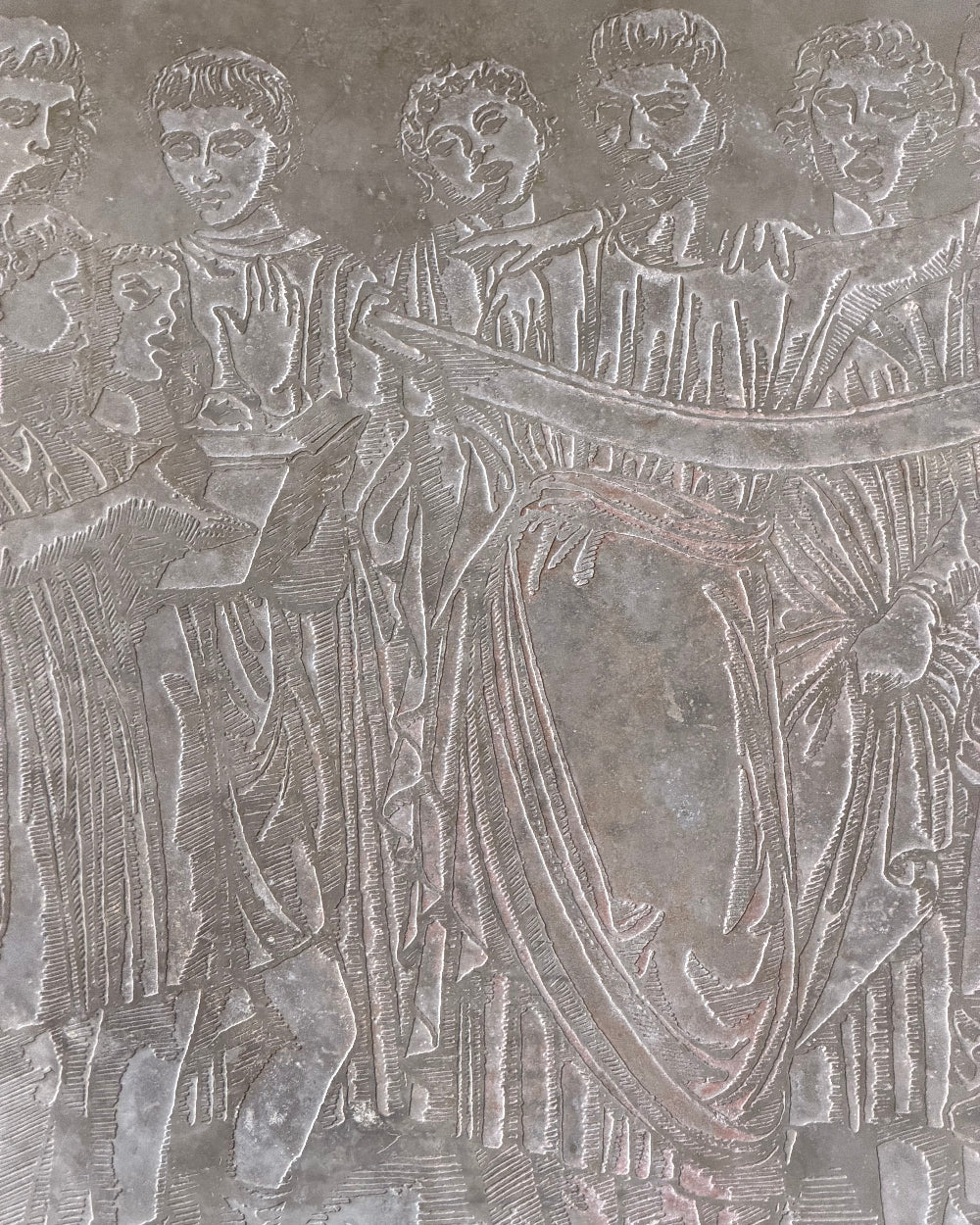 Classical Roman Metal Relief