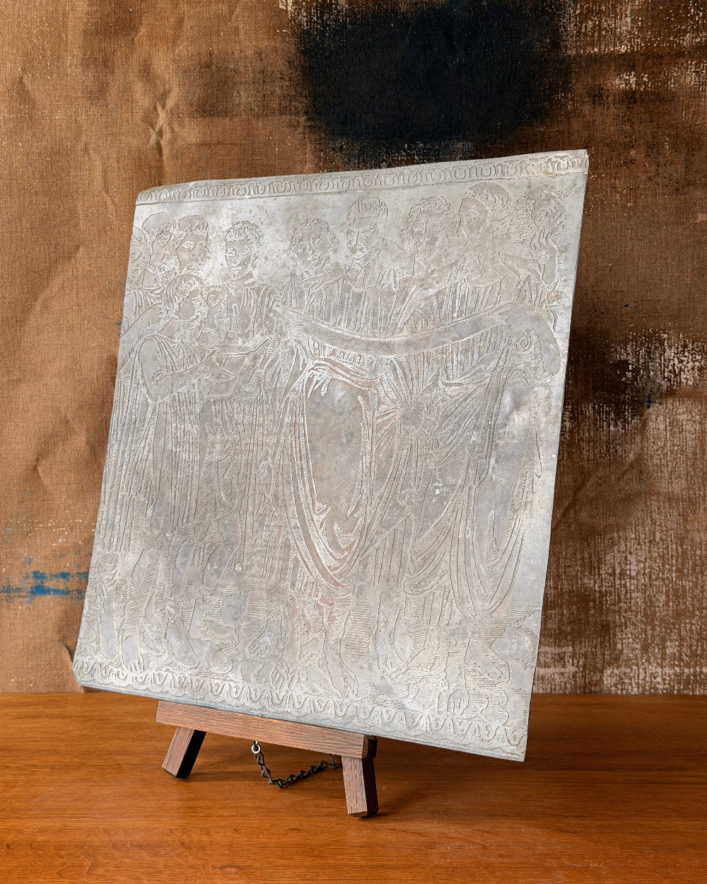 Classical Roman Metal Relief