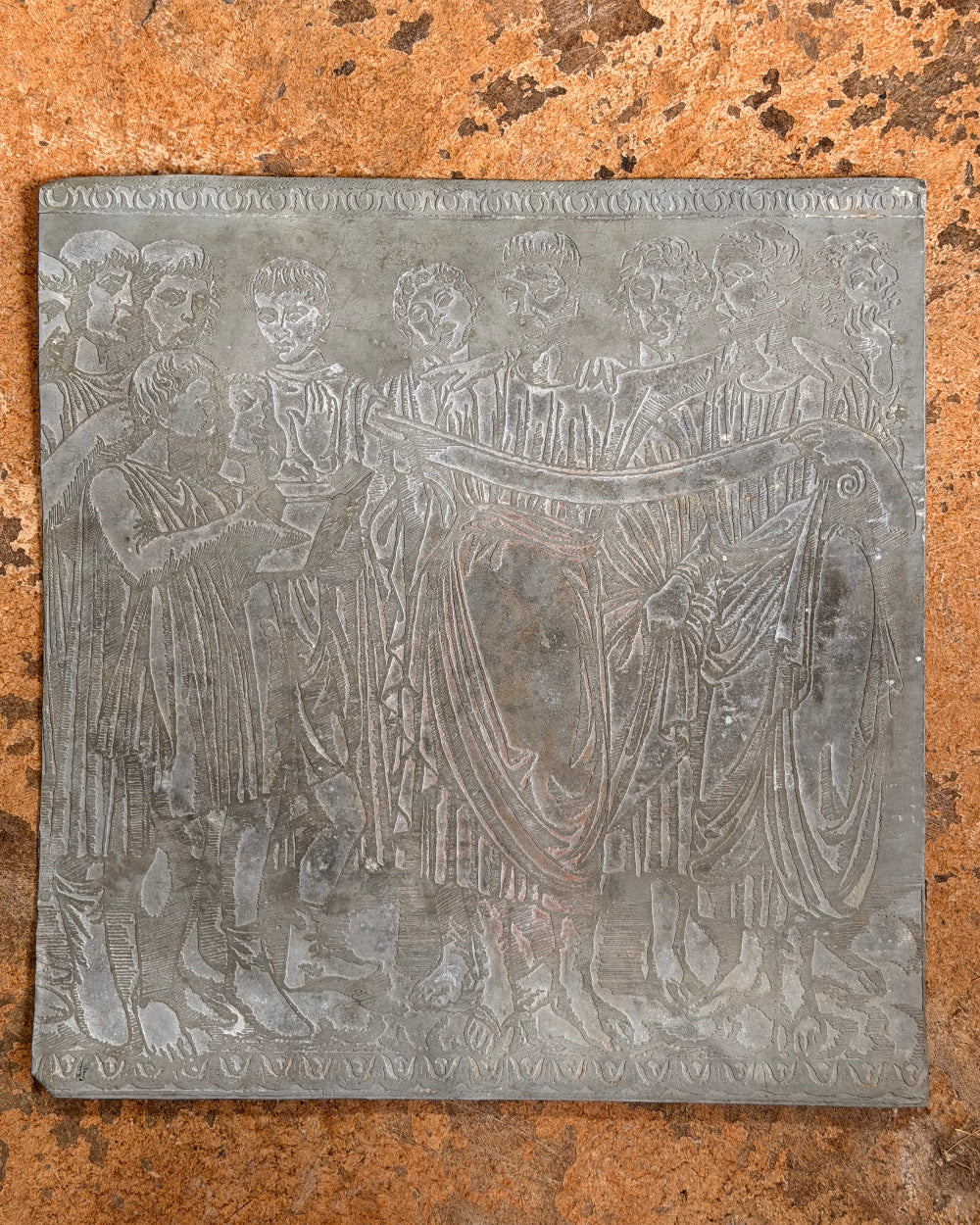 Classical Roman Metal Relief