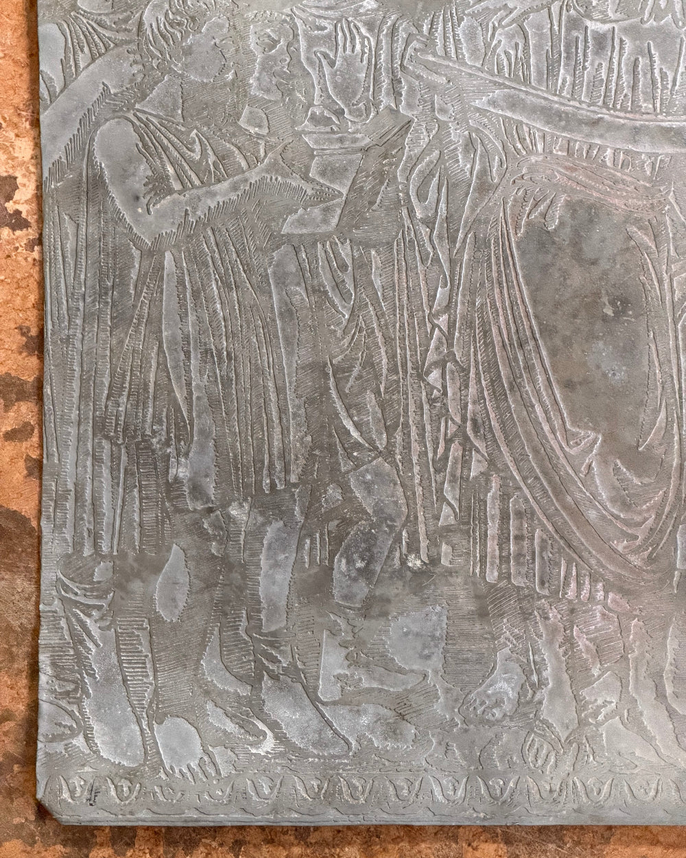 Classical Roman Metal Relief