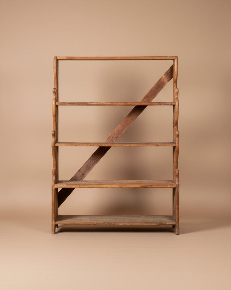 Folk Art Graduated Bookshelf