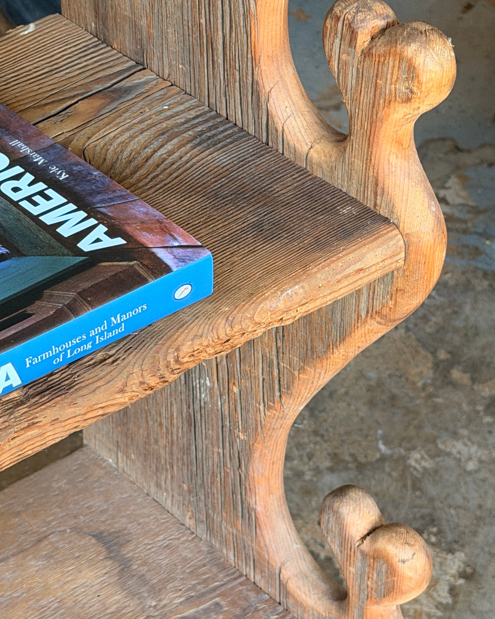 Folk Art Graduated Bookshelf