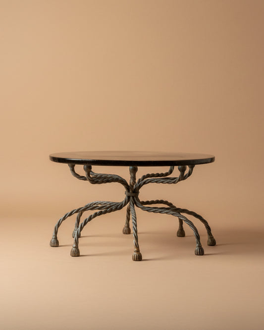 Trompe L'oeil Rope Coffee Table