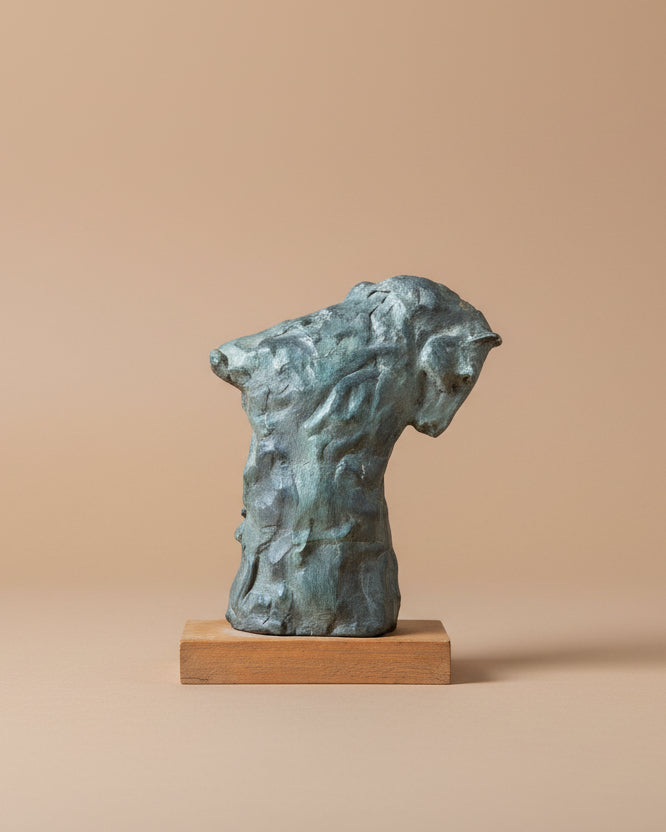 Horse Study in Clay