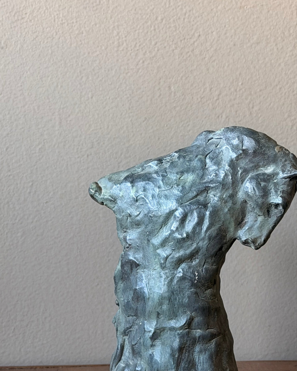 Horse Study in Clay