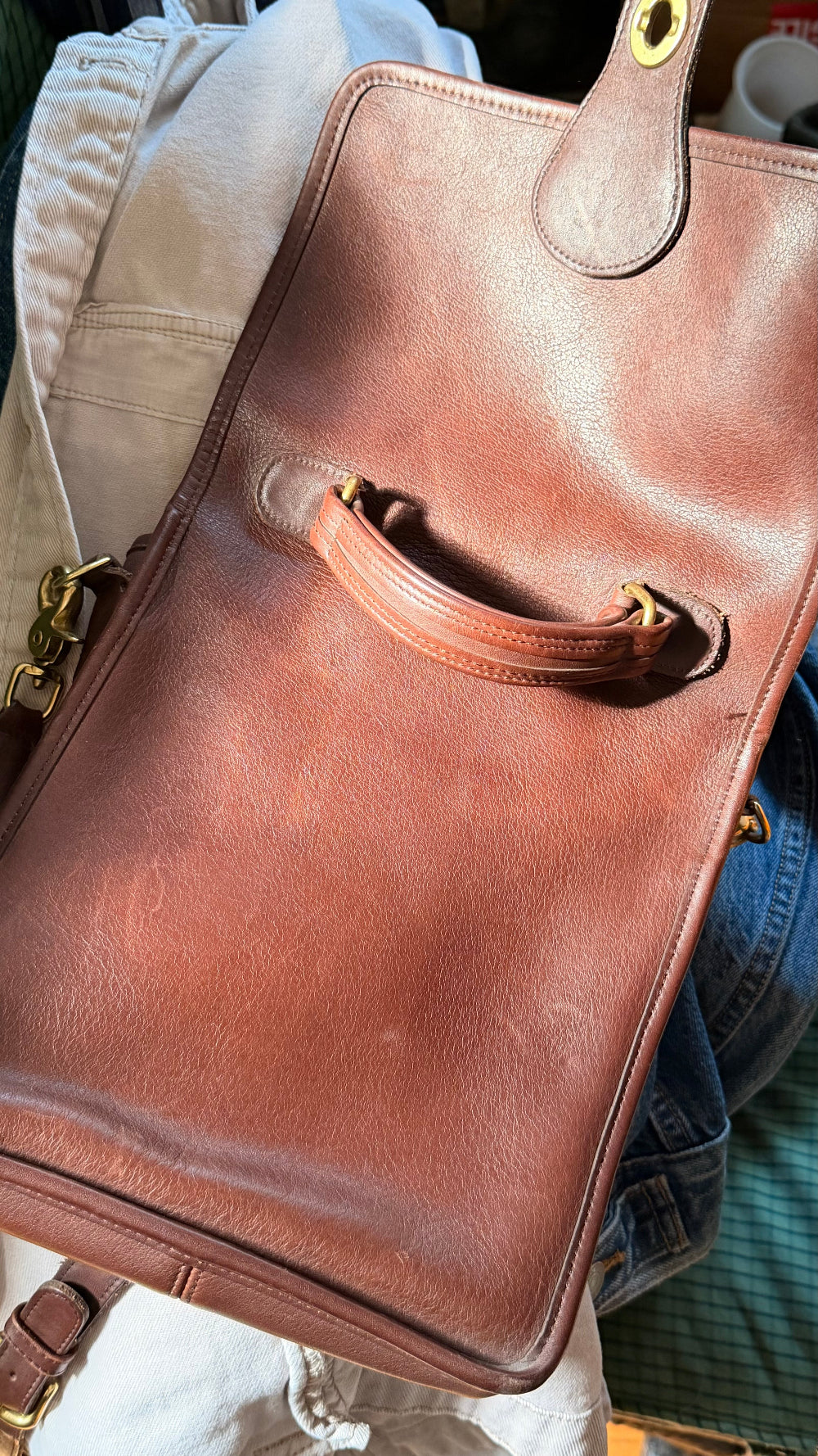 Leather Station Bag | Coach