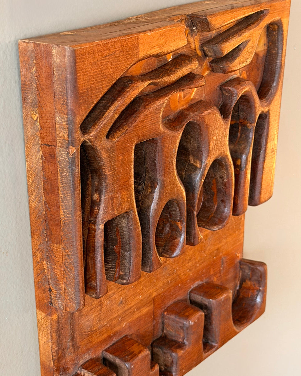 Folk Art Utensil Storage
