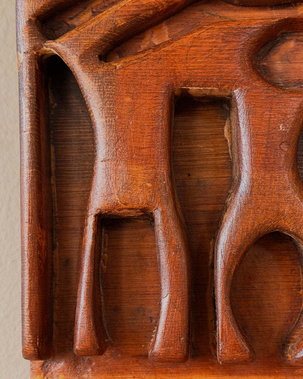 Folk Art Utensil Storage