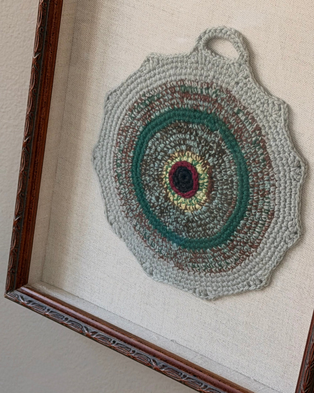 Framed Crochet Mandalas