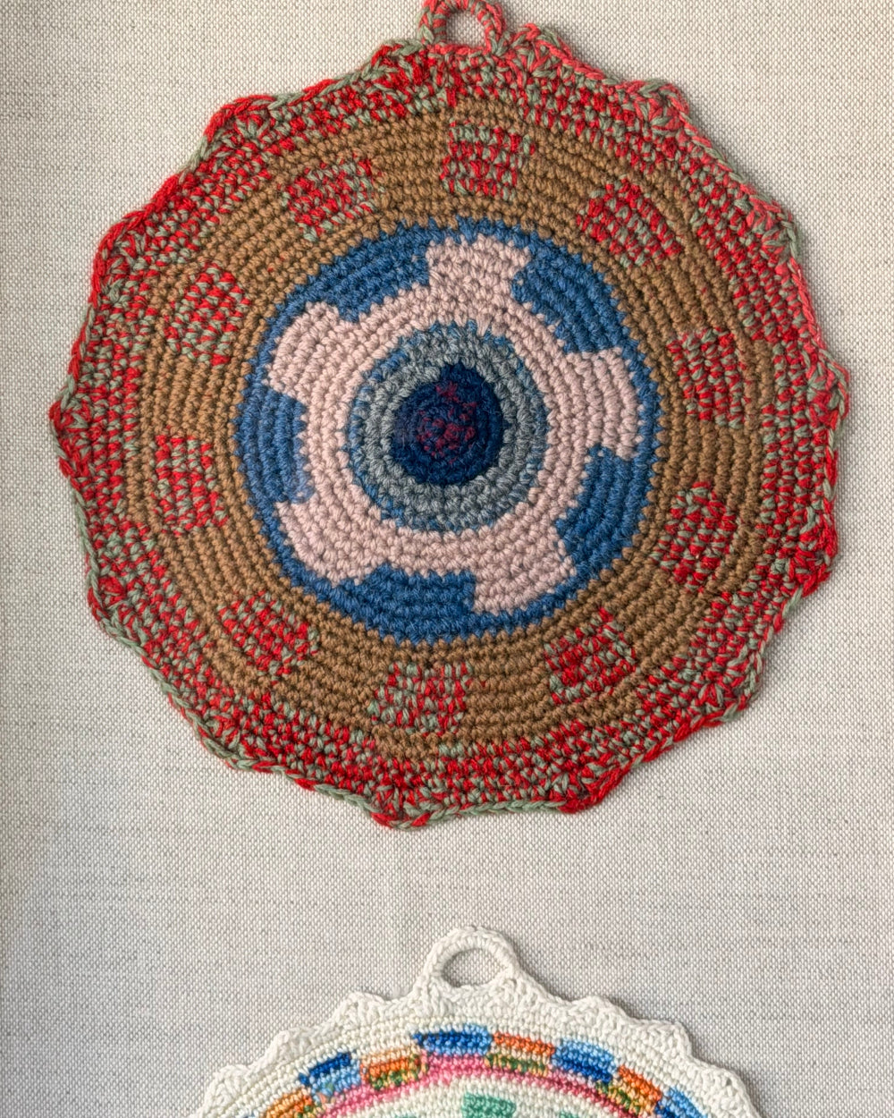 Framed Crochet Mandalas