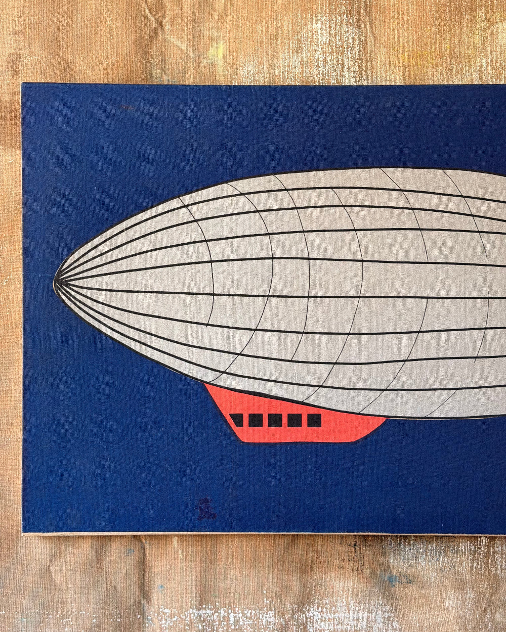 Zeppelin Silkscreen | c. 1960's