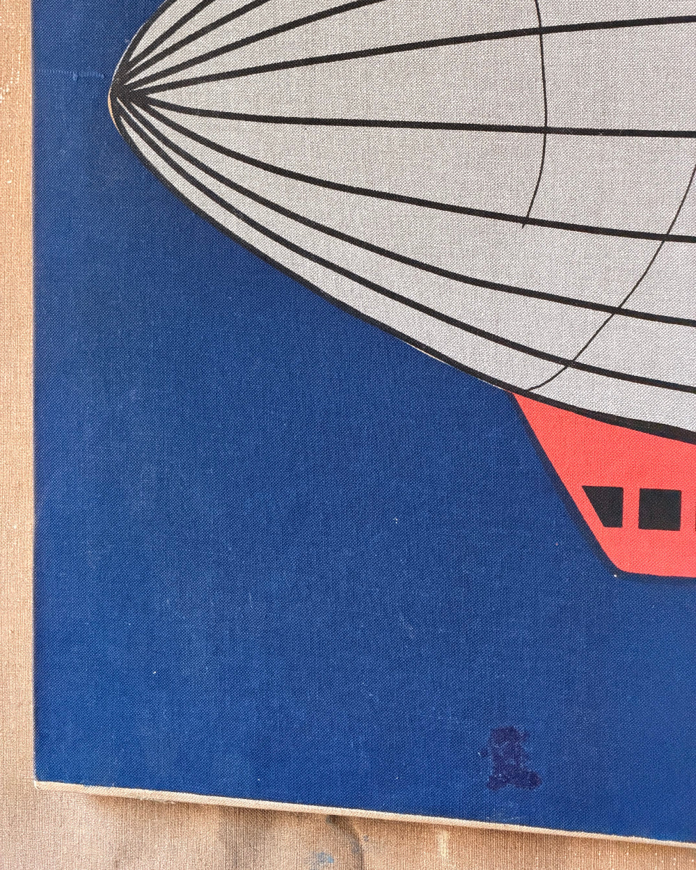 Zeppelin Silkscreen | c. 1960's