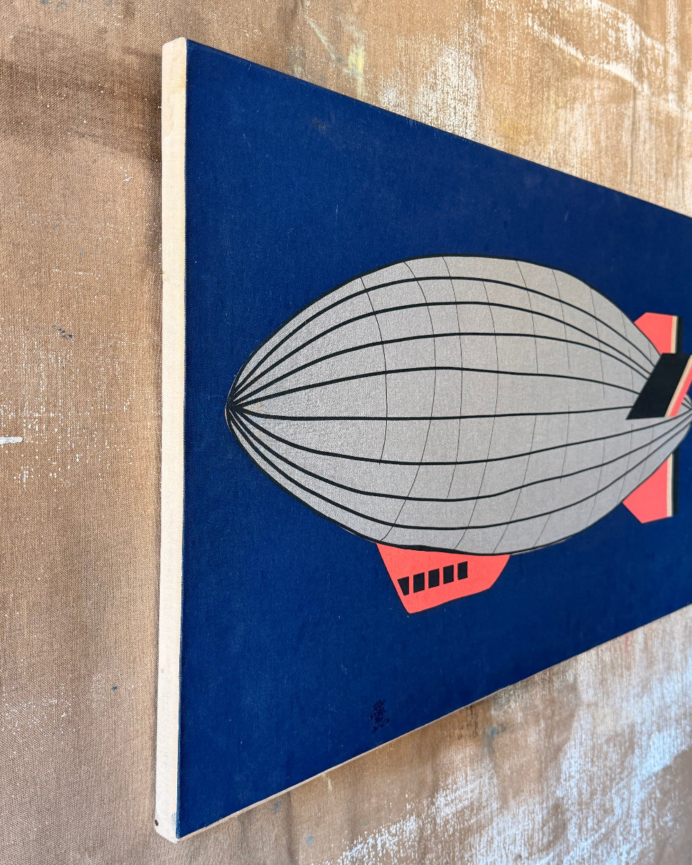 Zeppelin Silkscreen | c. 1960's