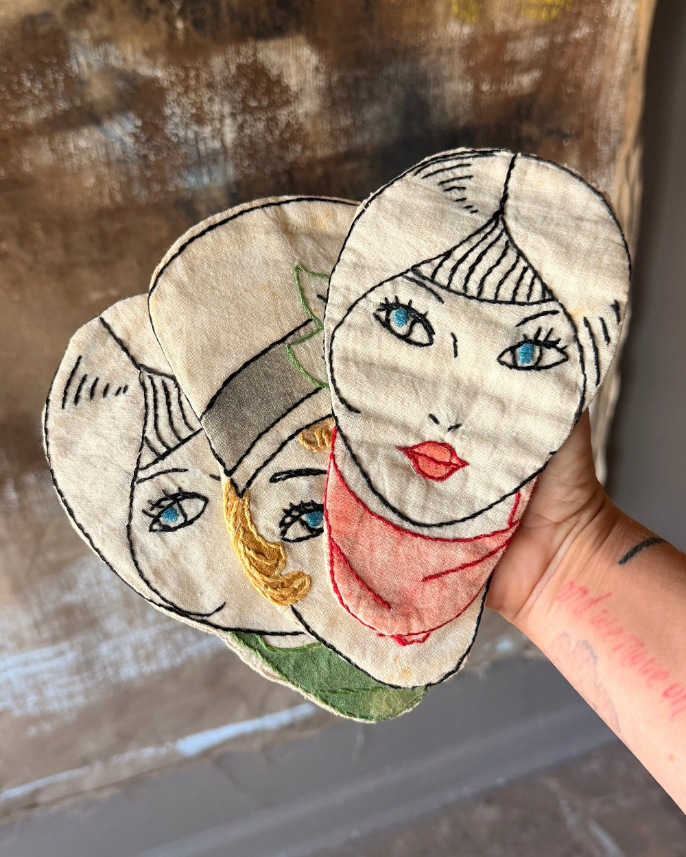 Hanging Potholder Trio