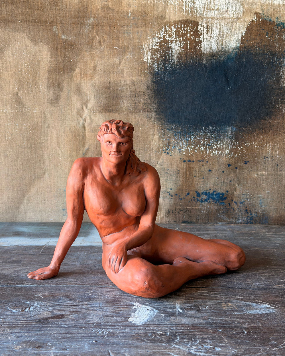 Nude Figure in Resting Pose