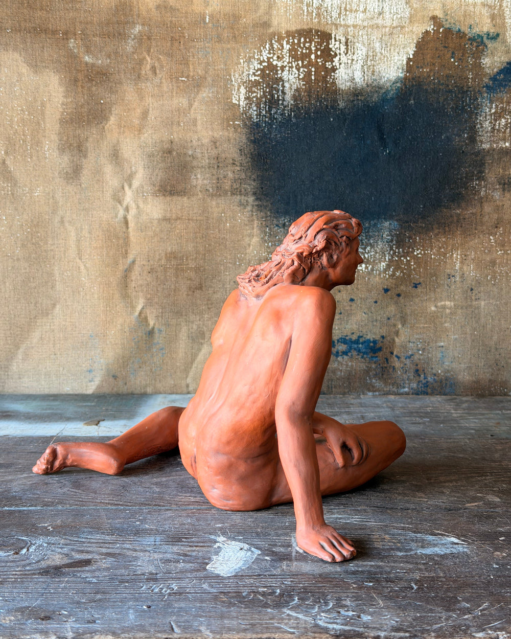 Nude Figure in Resting Pose