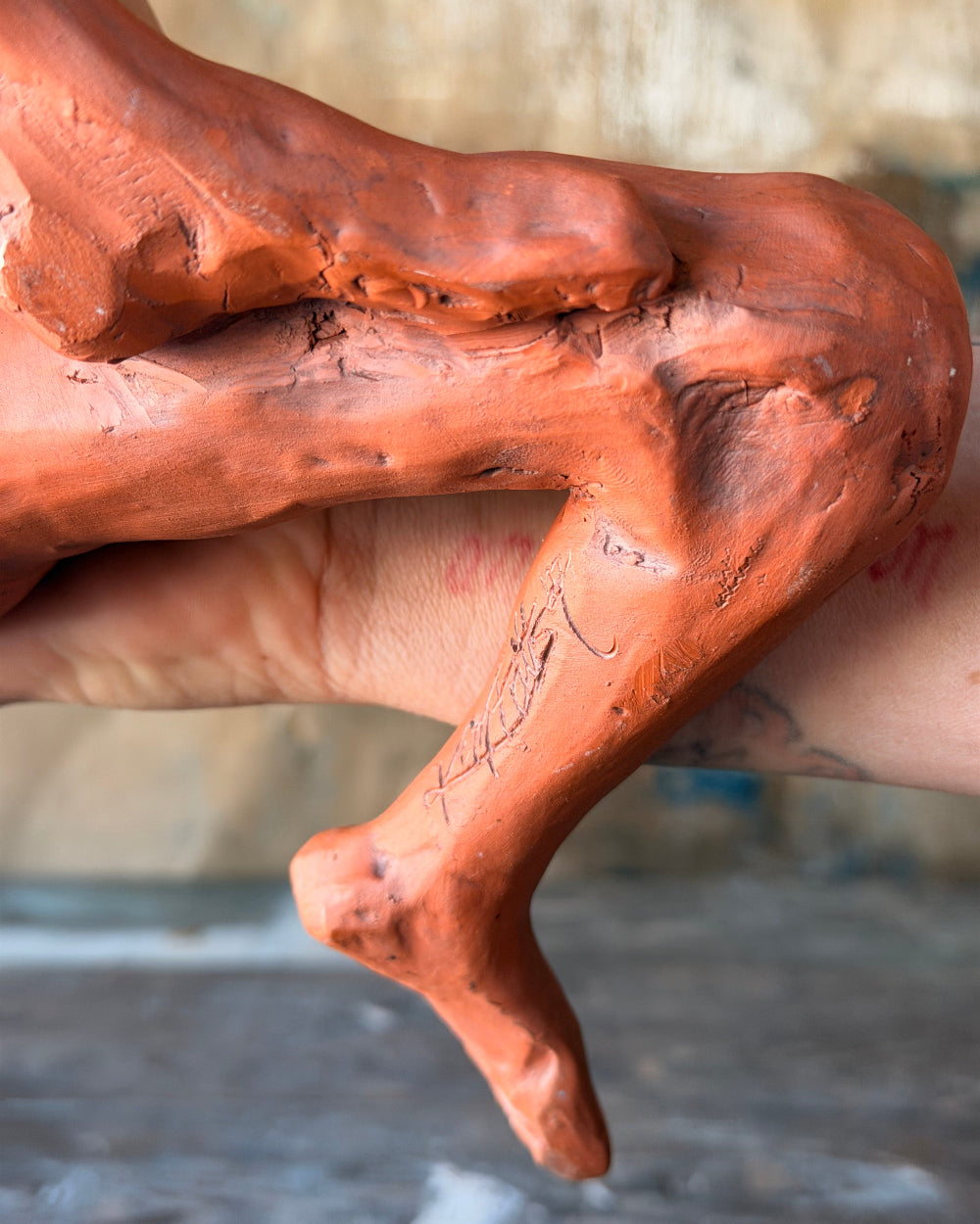 Nude Figure in Resting Pose