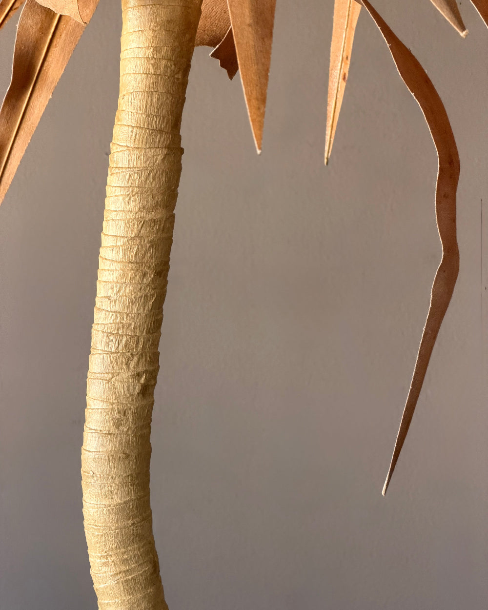 Tall Canvas Palm Tree