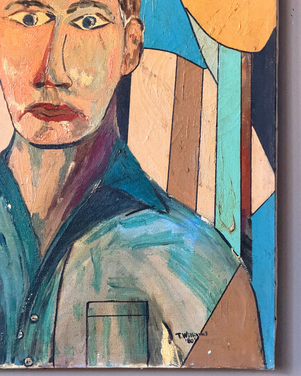 'Feeling Glum' Oil on Canvas
