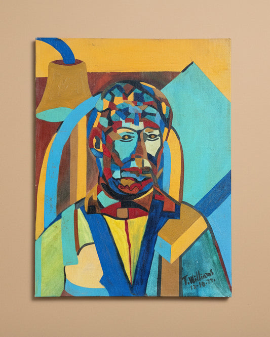 'Ode to Van Gogh' Oil on Artist Board