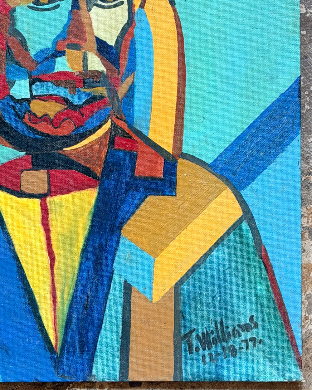 'Ode to Van Gogh' Oil on Artist Board