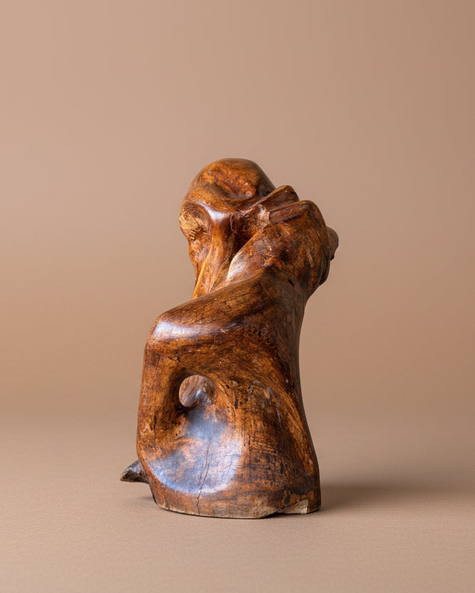 Large Abstract Wood Sculpture