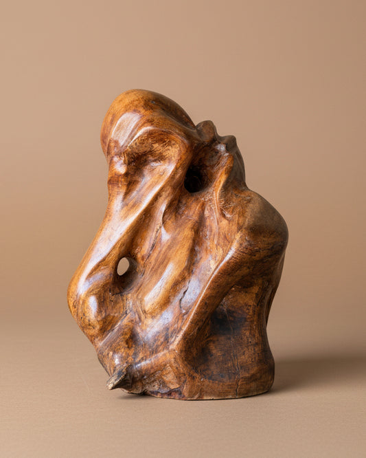 Large Abstract Wood Sculpture