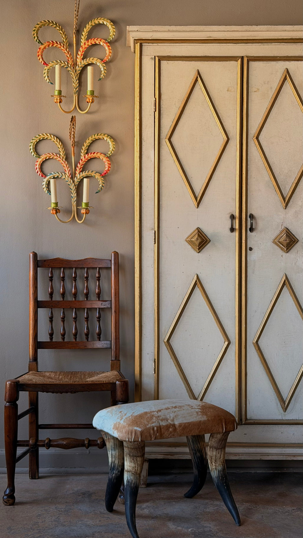 Handmade Slender Cabinet | Armoire