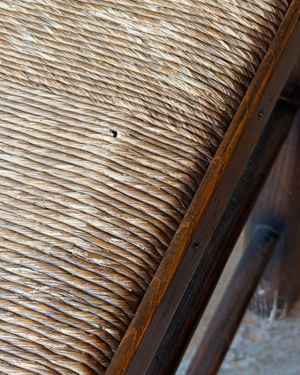 Antique Lancashire Spindle Back Chairs | Pair