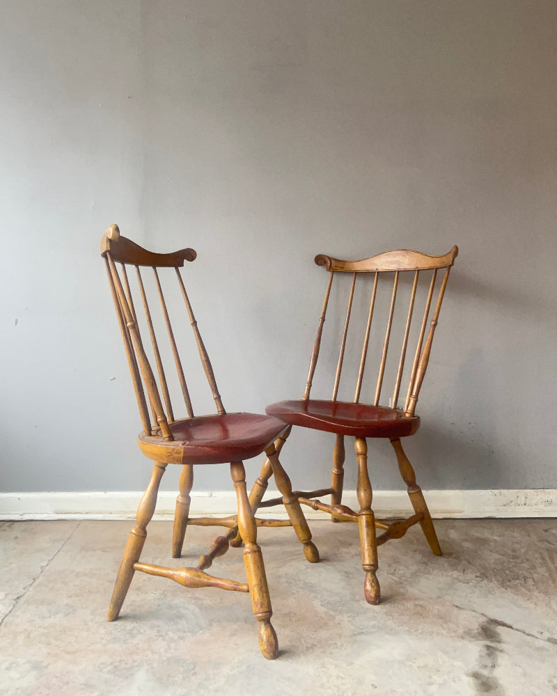 Painted Windsor Chairs