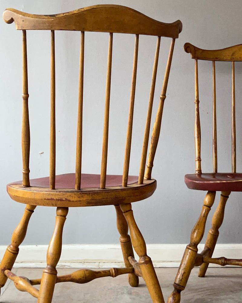 Painted Windsor Chairs