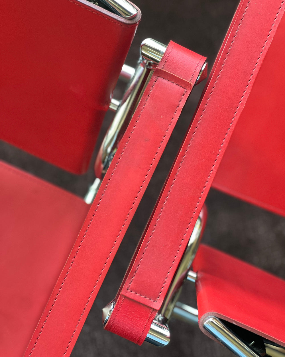 Leather Basculant Chairs