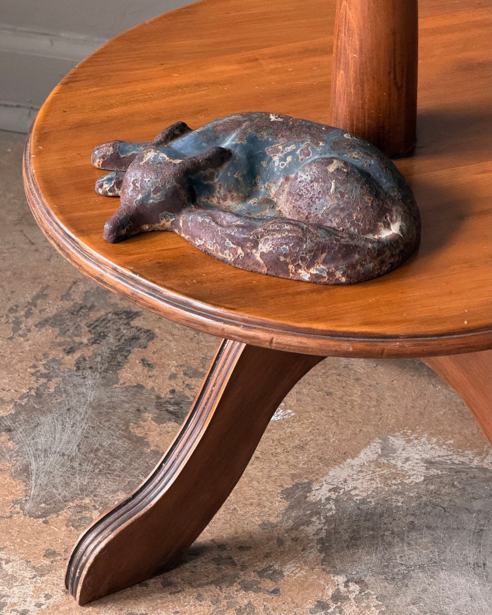 Tiered Pedestal Table