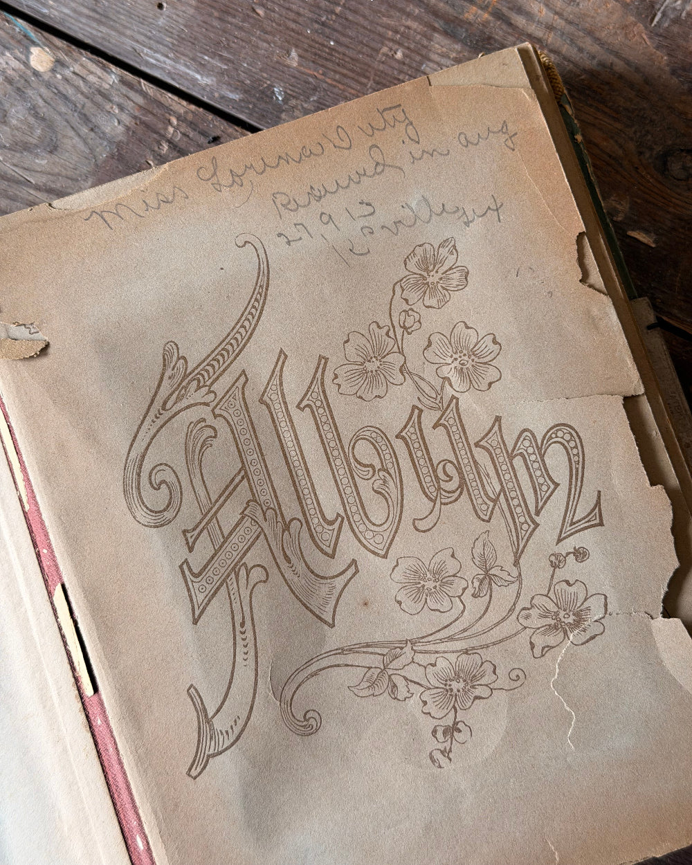 Antique Photo Album