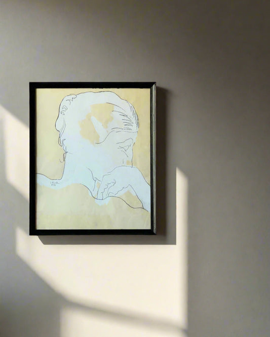 Portrait of Woman in Repose