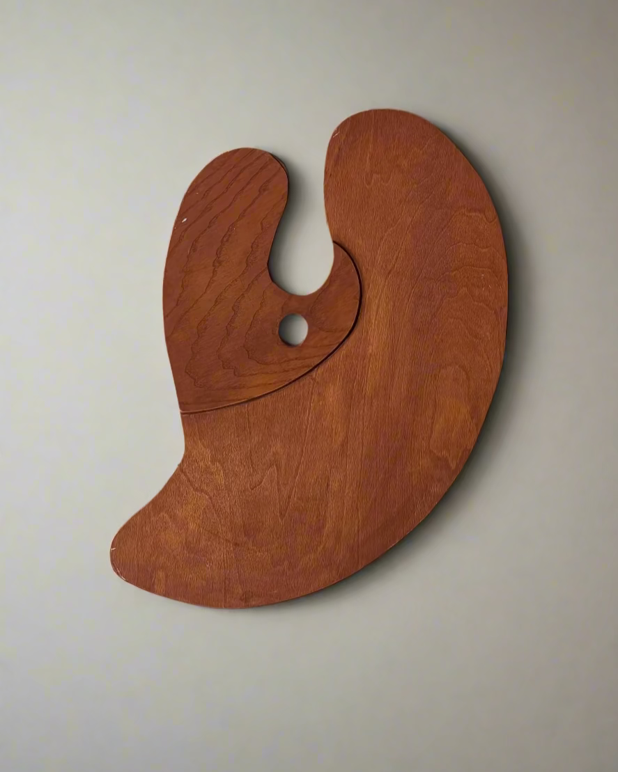 Large Wood Paint Palette