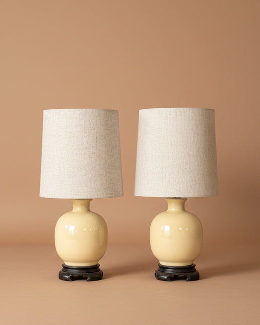 Pale Yellow Table Lamps