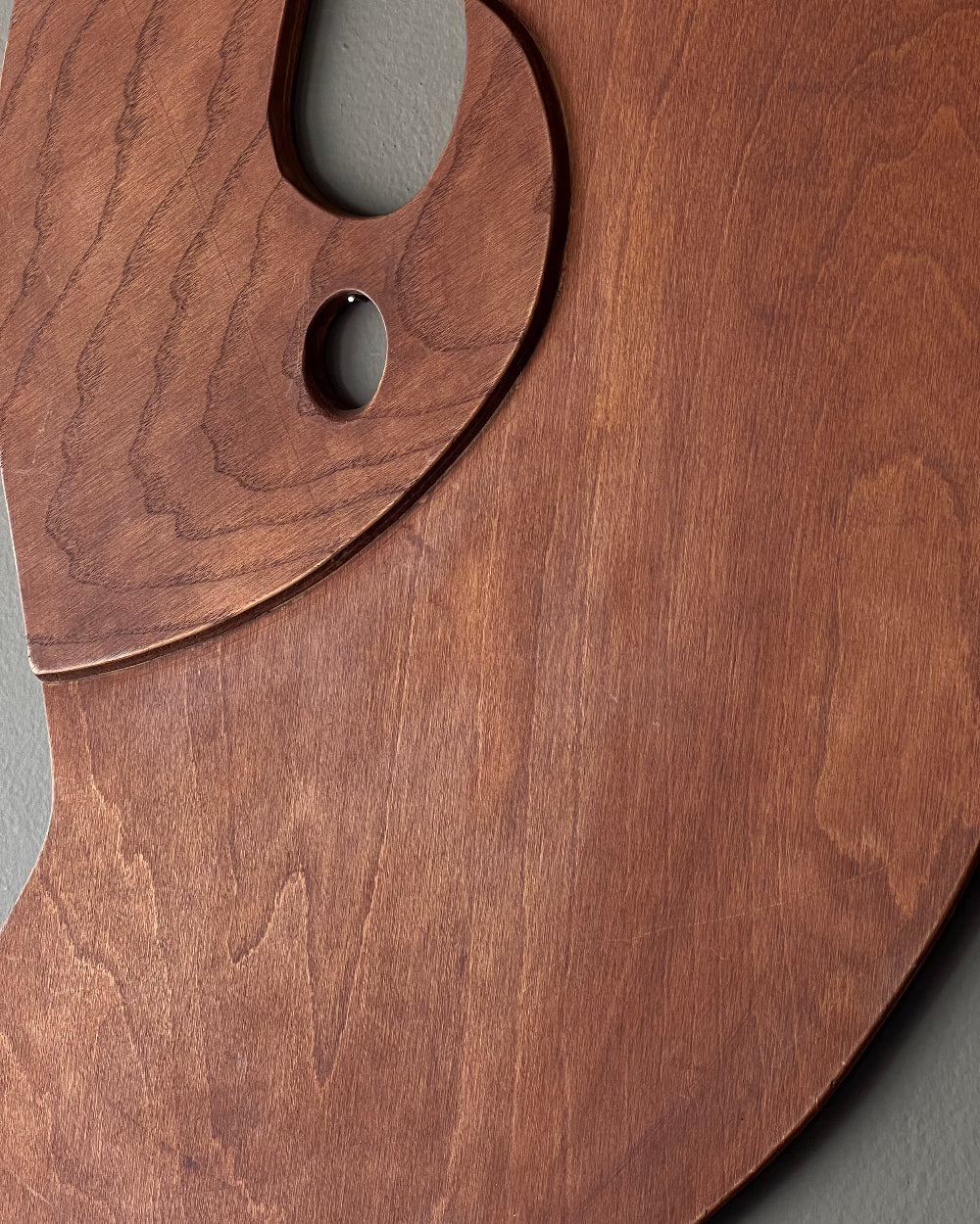 Large Wood Paint Palette