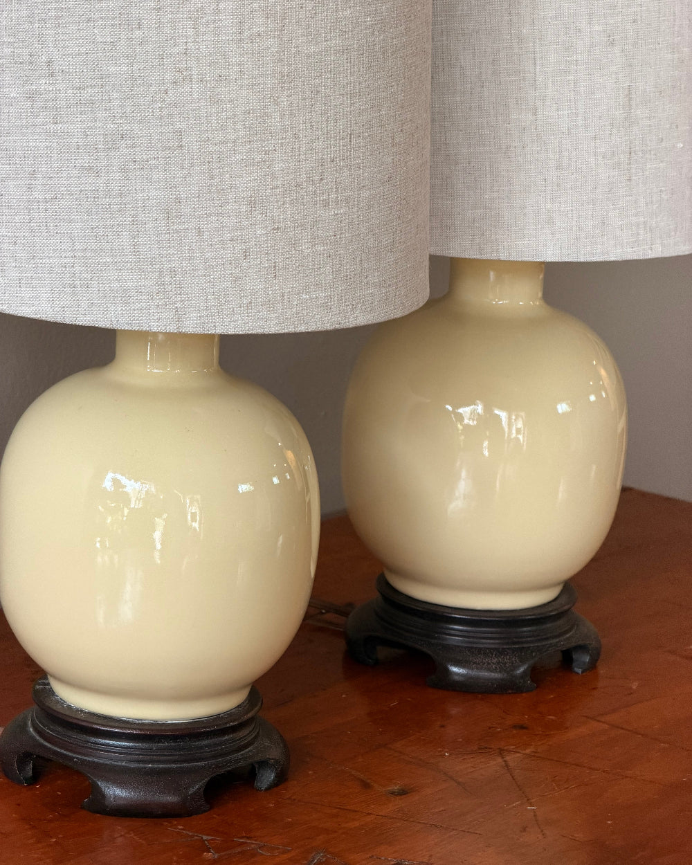 Pale Yellow Table Lamps