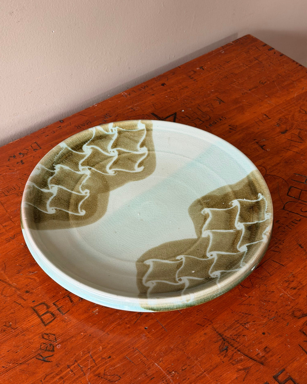 Large Wheel Thrown Platter