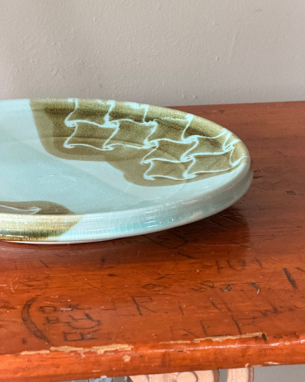 Large Wheel Thrown Platter