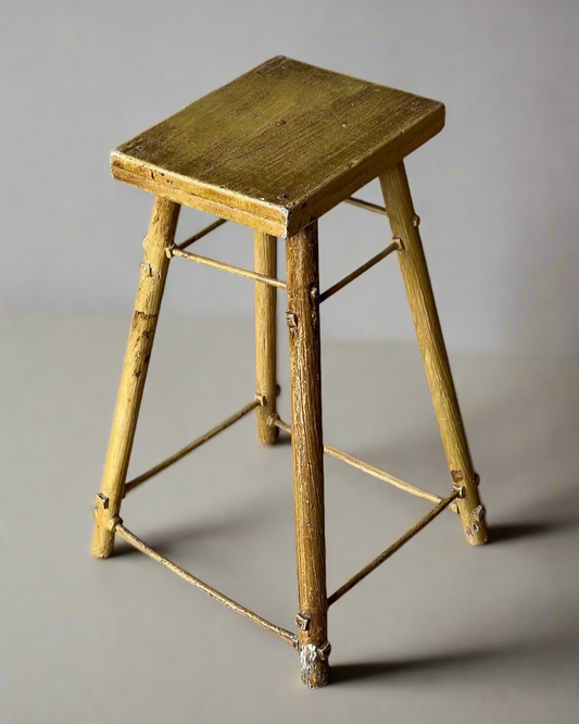 Yellow Shop Stool