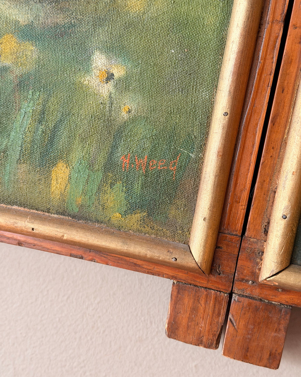 Landscape Triptych | Fireplace Screen