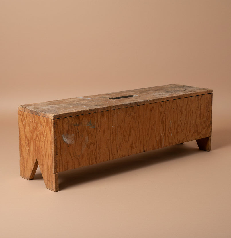 Vintage Plywood Bench
