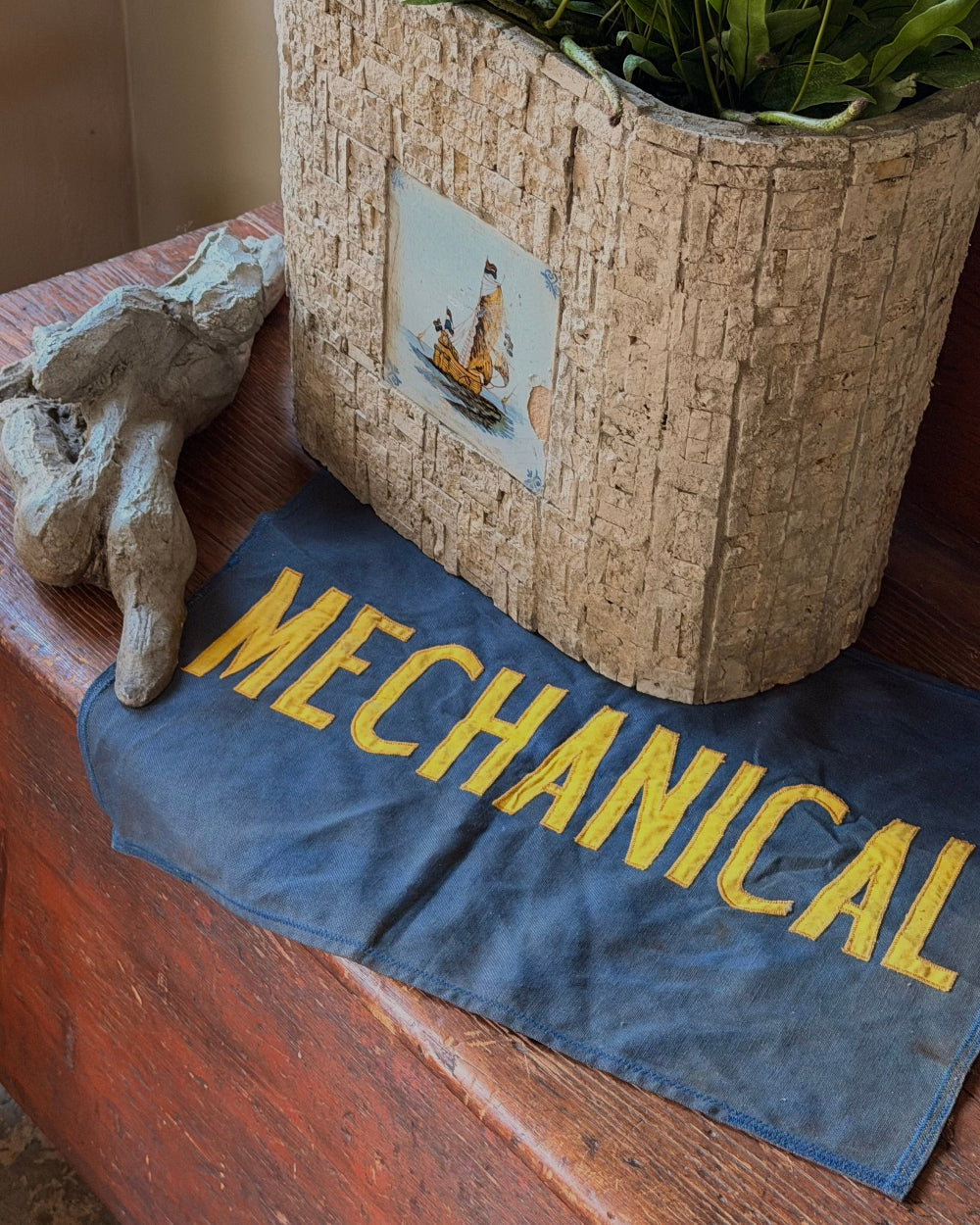 'Mechanical' Fabric Banner