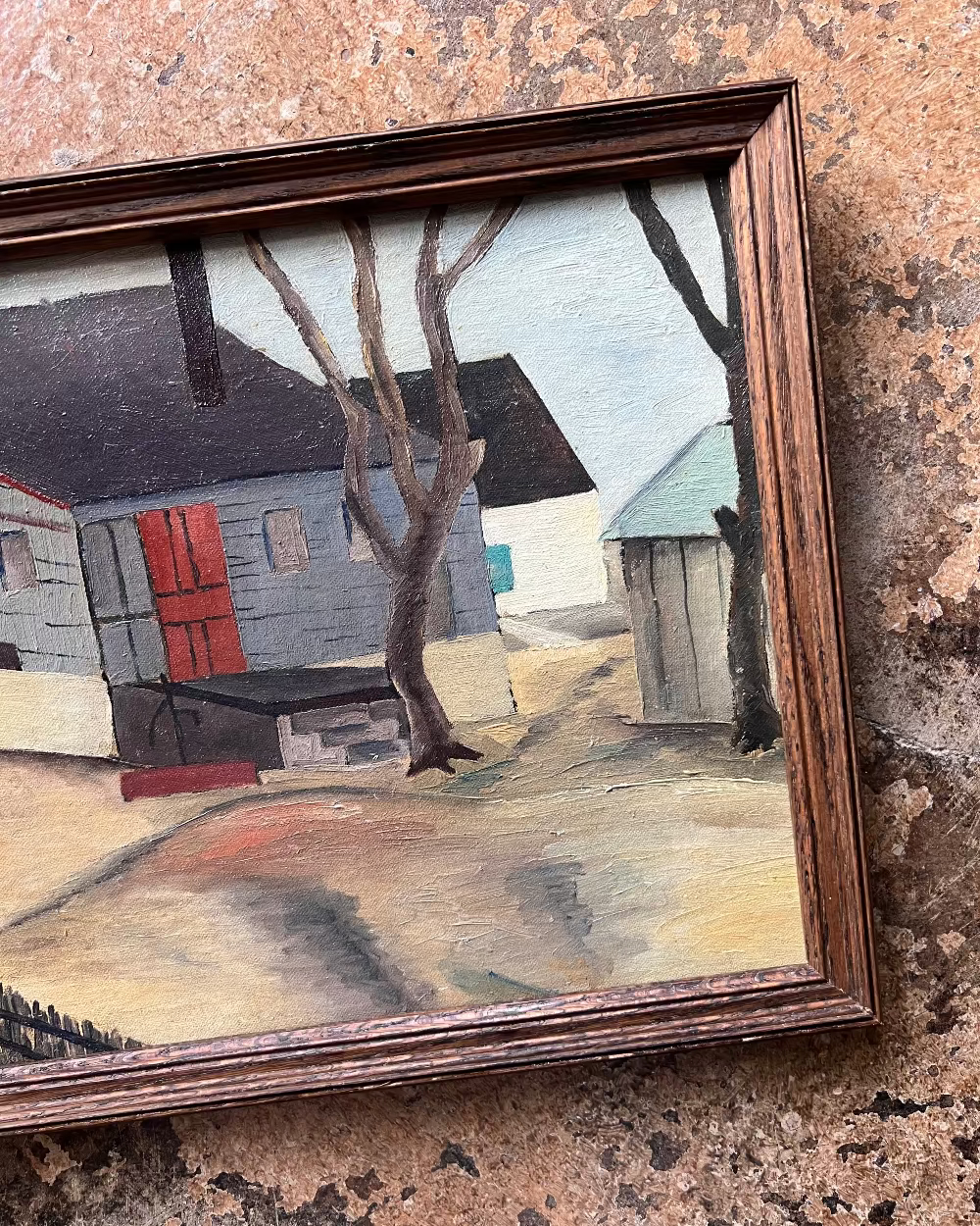 Original Painting of Farmhouse