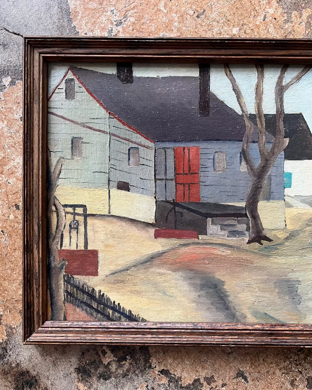 Original Painting of Farmhouse