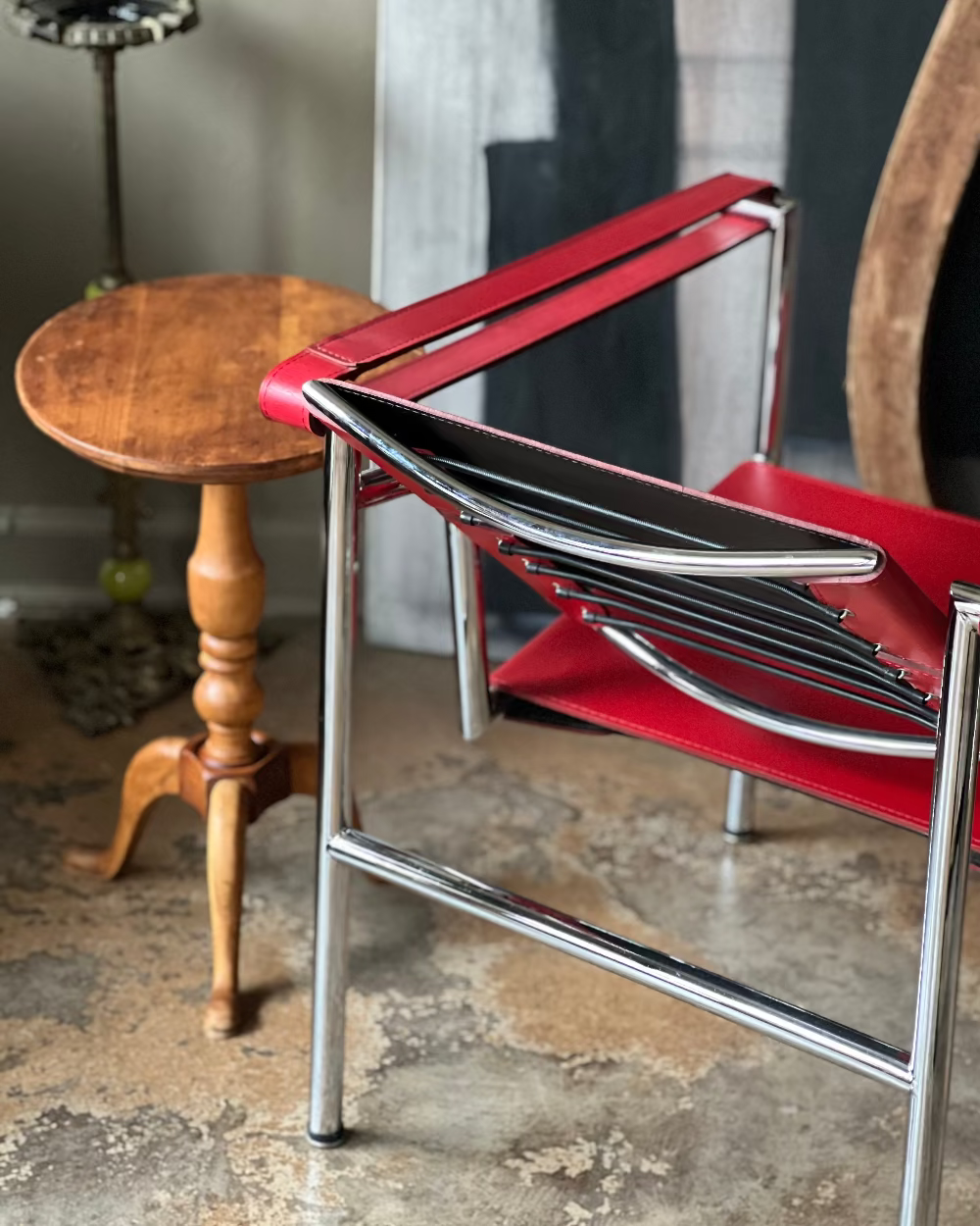 Leather Basculant Chairs